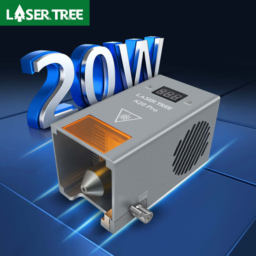 เลเซอร์ต้นไม้20W Optical เลเซอ - Industrial Laser Engraver บทวิจารณ์และราคา