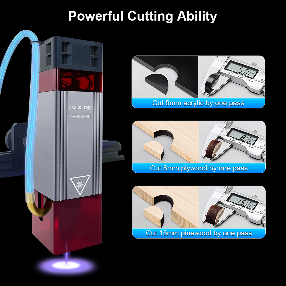 ต้นไม้เลเซอร์ 5W 10W Optical P - Industrial Laser Engraver บทวิจารณ์และราคา